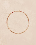 Tityaravy - Collier Kamala - Rouge Perles