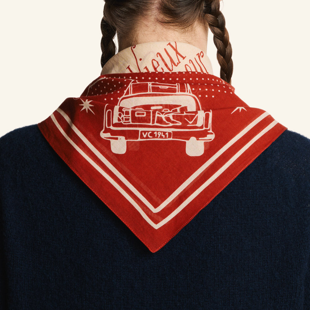 Au Vieux Campeur - Congés Payés - Au Vieux Campeur Bandana - Burgundy