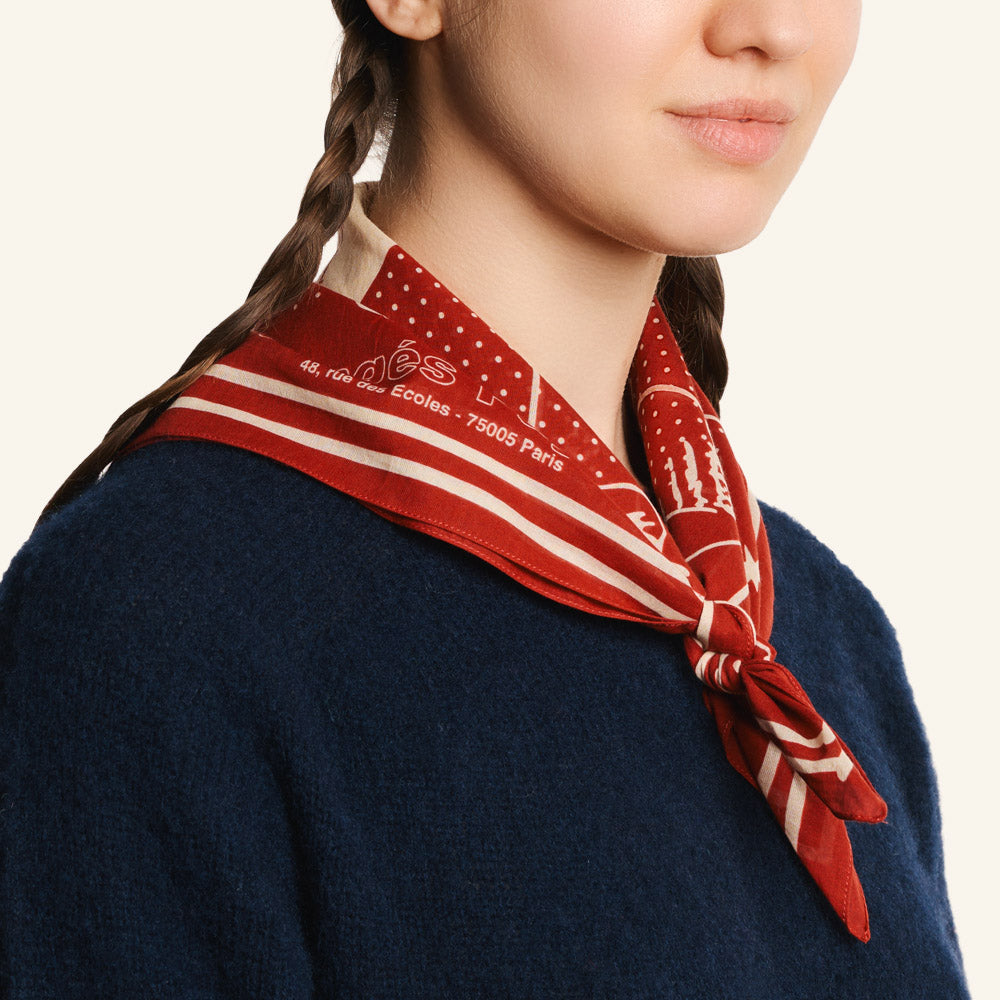 Au Vieux Campeur - Congés Payés - Au Vieux Campeur Bandana - Burgundy