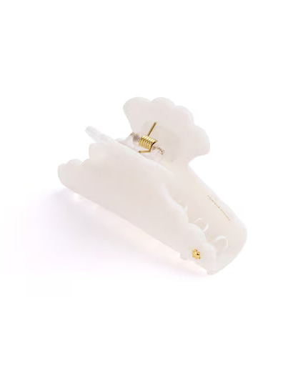 Turtle Story - Medusa Medium Claw Clip - Milk