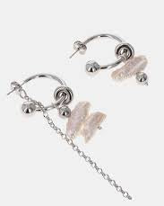 Justine Clenquet - Sunny Earrings - Palladium