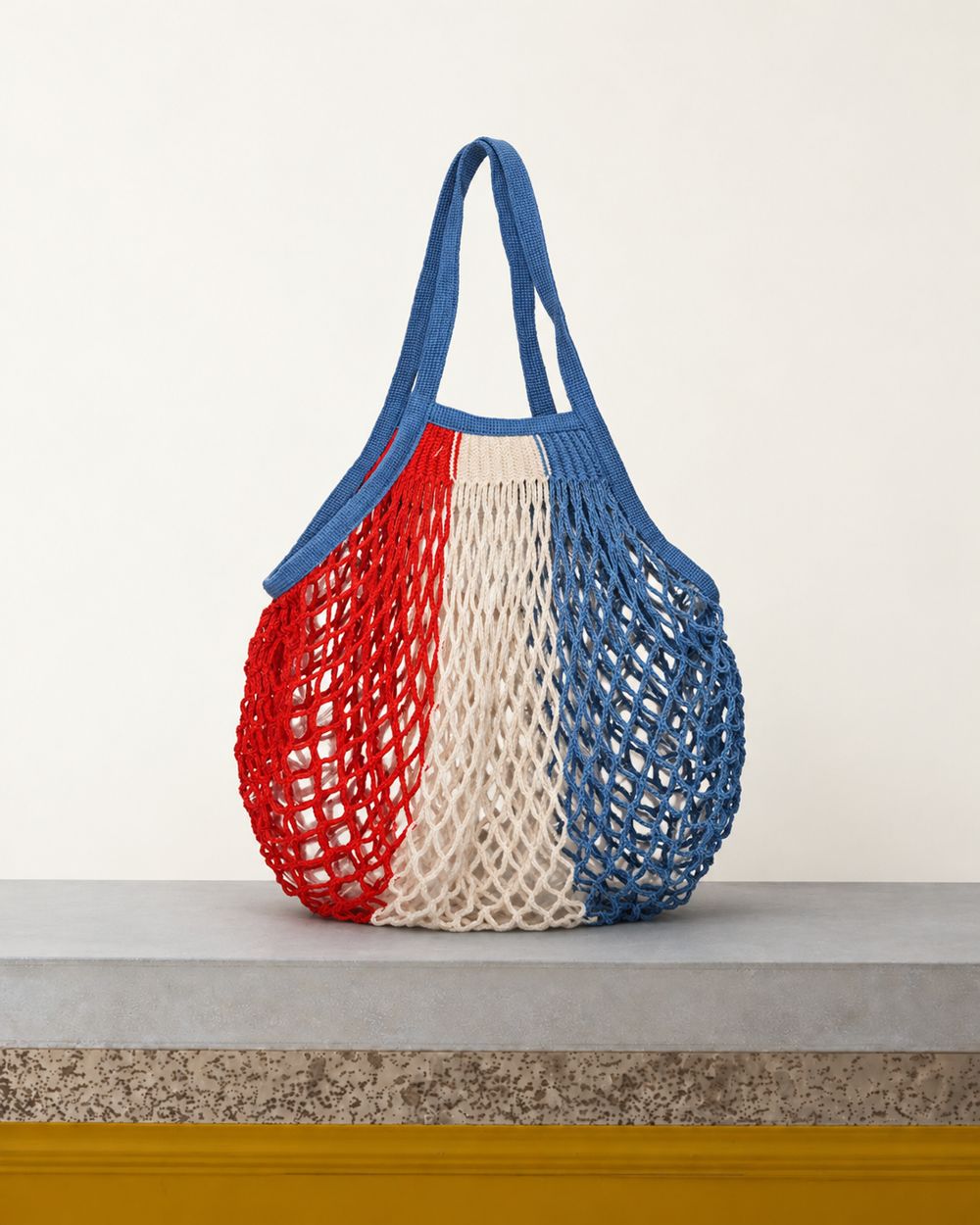 Filt - Filet À Provisions - Tricolore – Vue sur banc