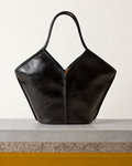 Hereu - Sac Callela Distressed En Cuir - Noir – Vue sur banc