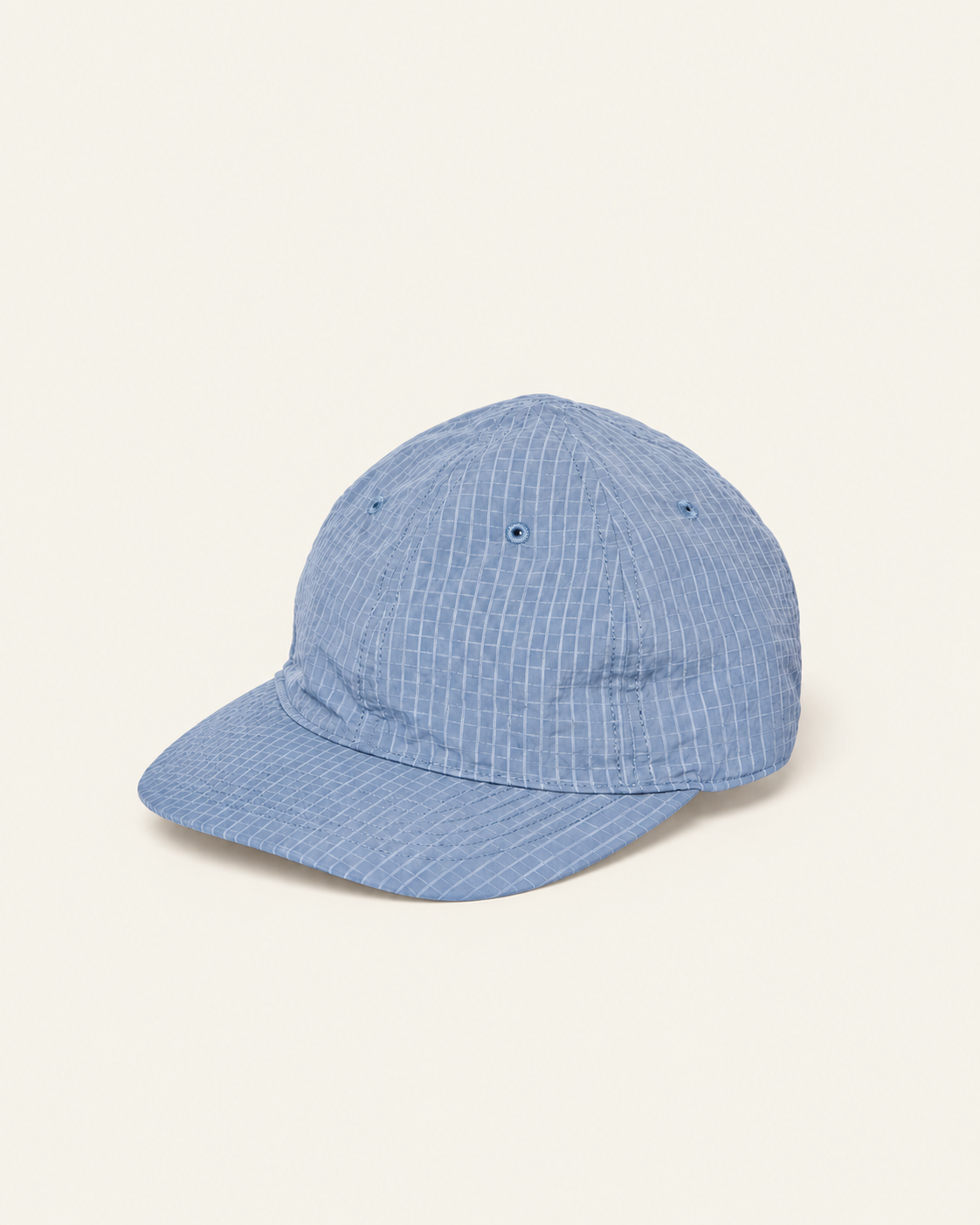Snow Peak - Casquette Kasuri Ripstop - Bleu Clair