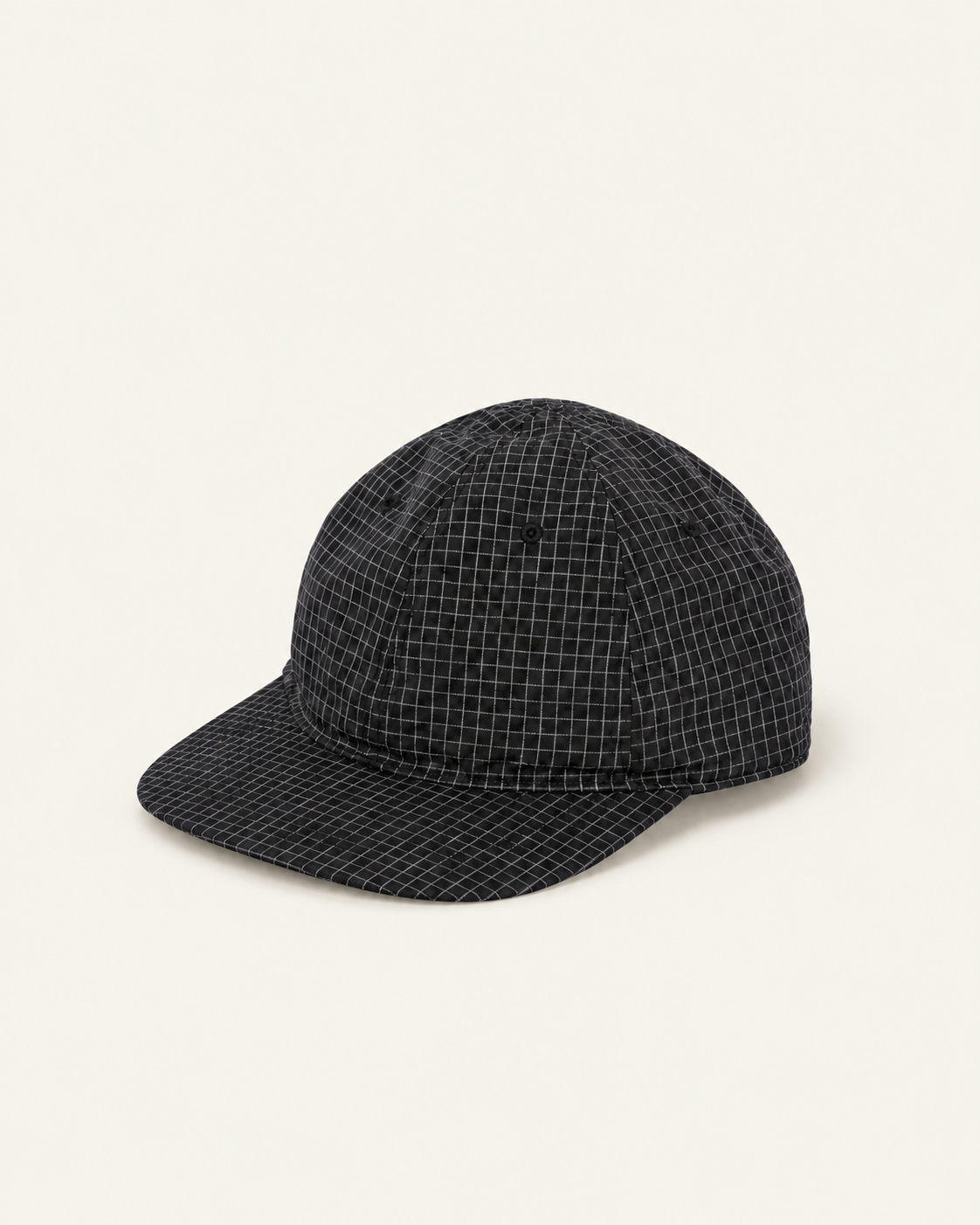 Snow Peak - Casquette Kasuri Ripstop - Noir