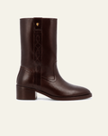 Socque - Bottes Dune - Chocolat - vue de profil