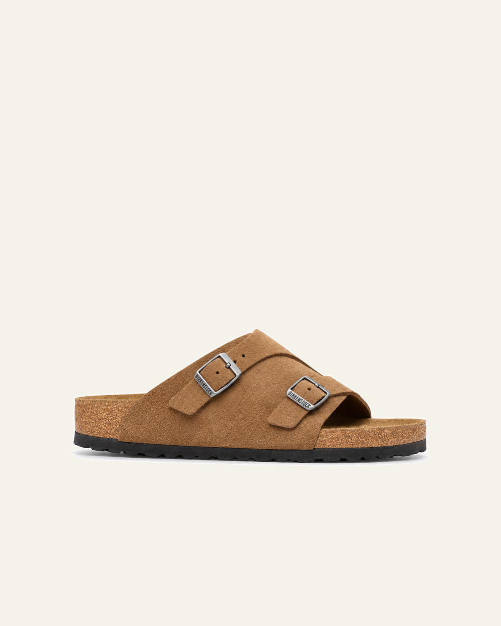 Birkenstock - Sandales Zurich - Thé Noir - vue de profil
