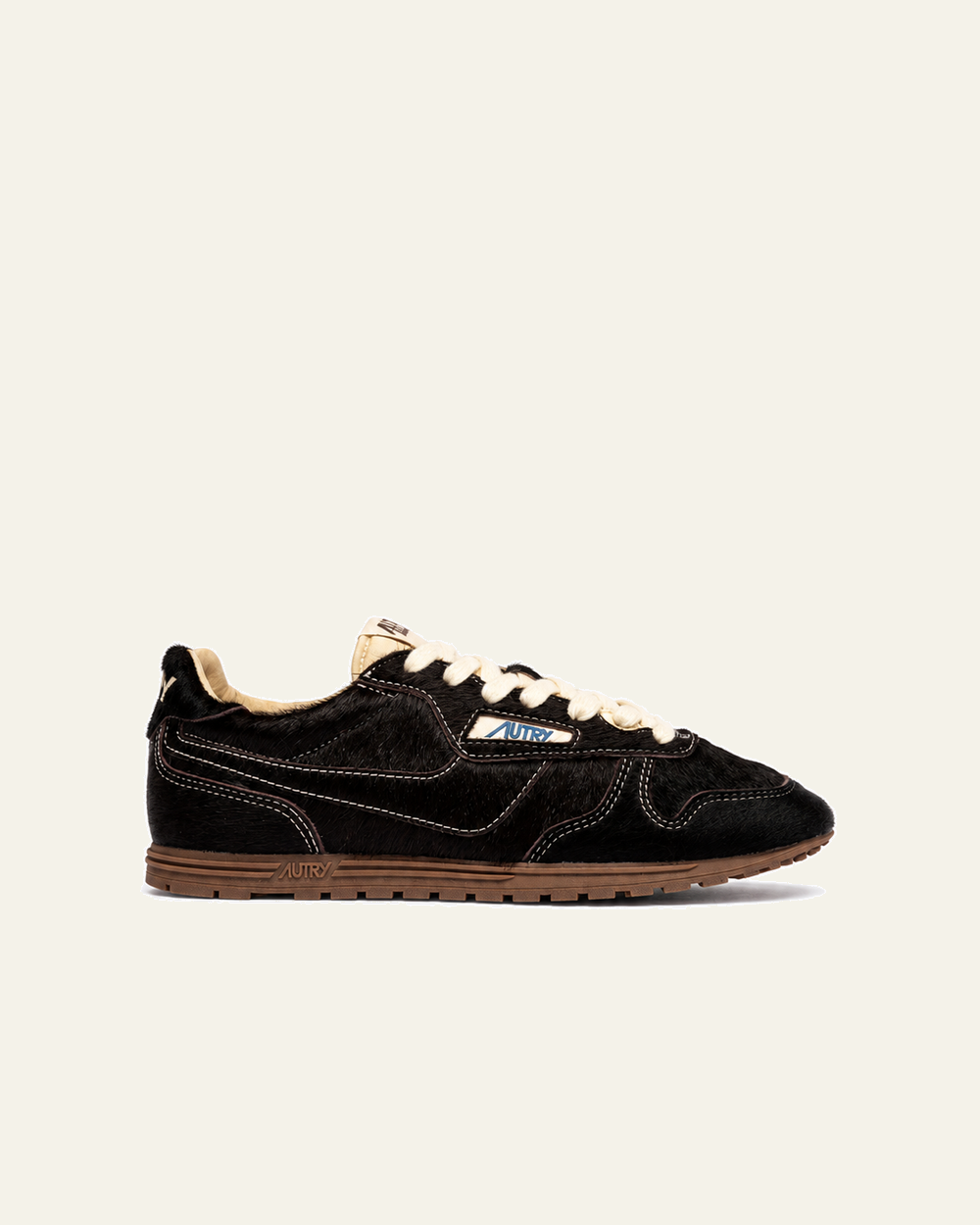 Autry - Baskets Windspin Low Woman - Pony Mono - vue de profil