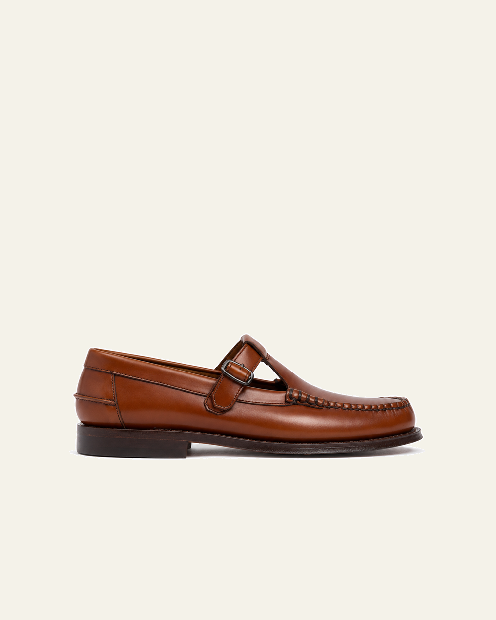 Hereu - Mocassins Alber - Marron - vue de profil
