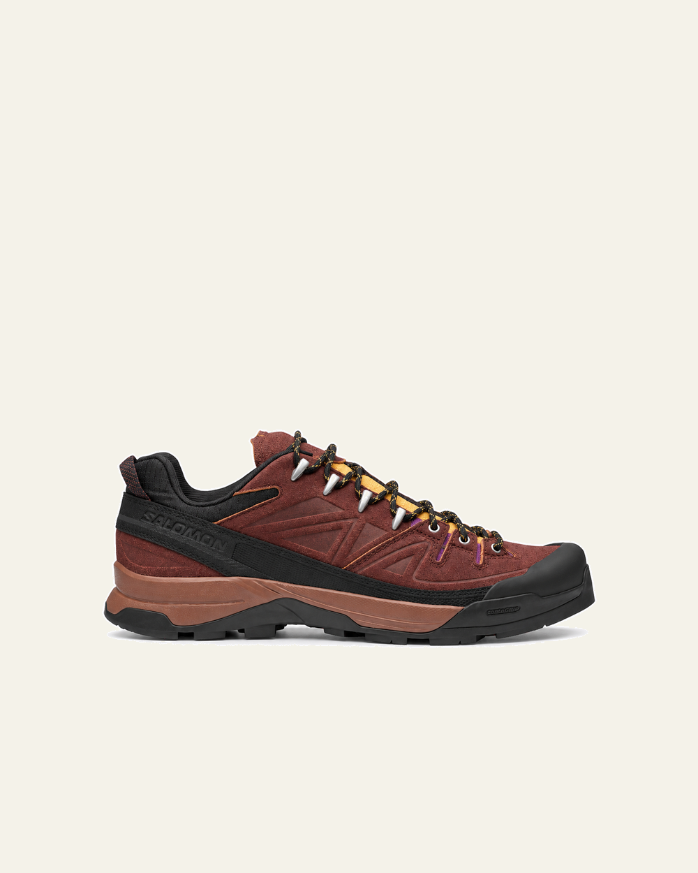 Salomon - Baskets X Alp Expedition - Black Bitter Chocolate - vue de profil