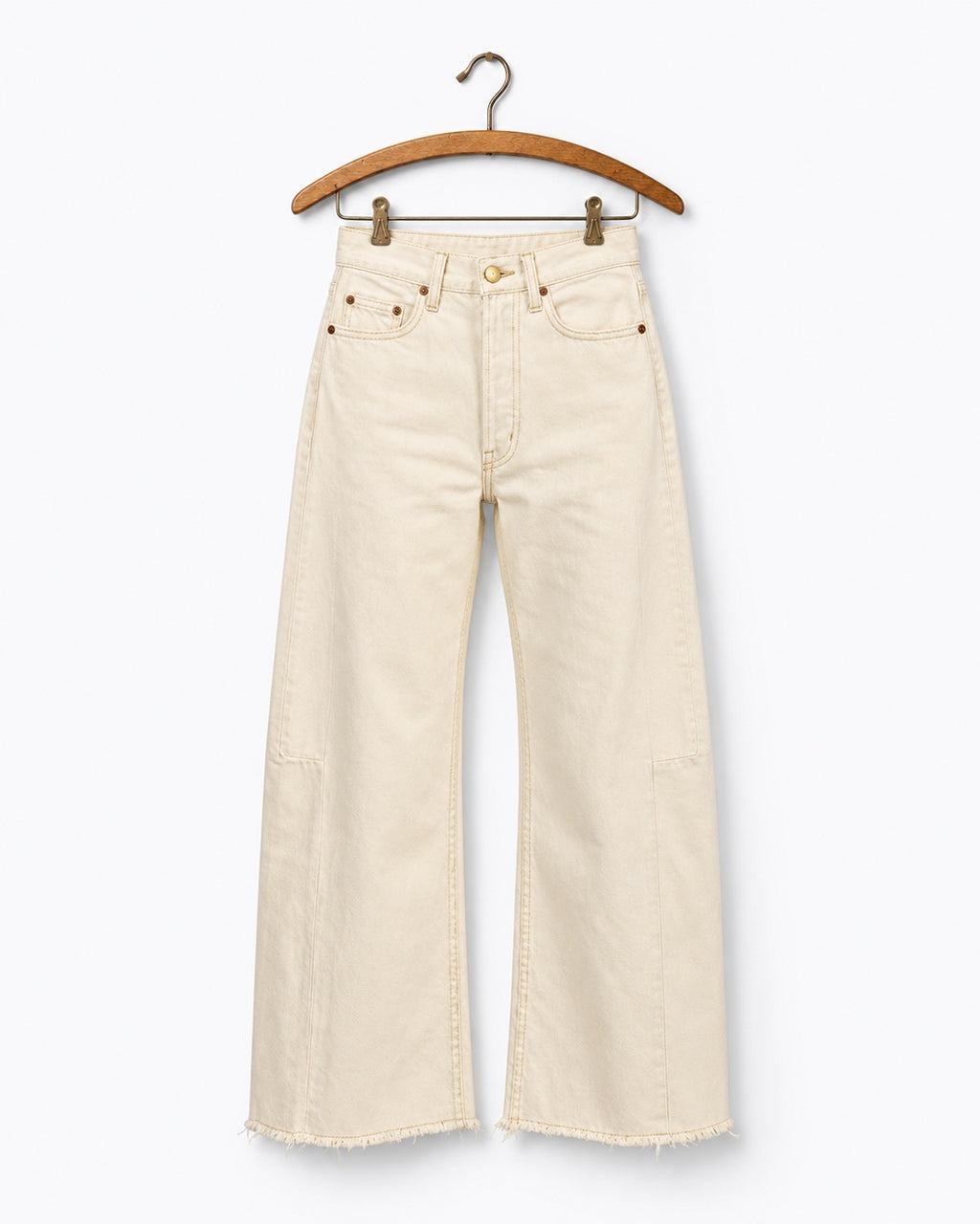 B Sides - Jeans Lasso Slim - Beige - sur cintre