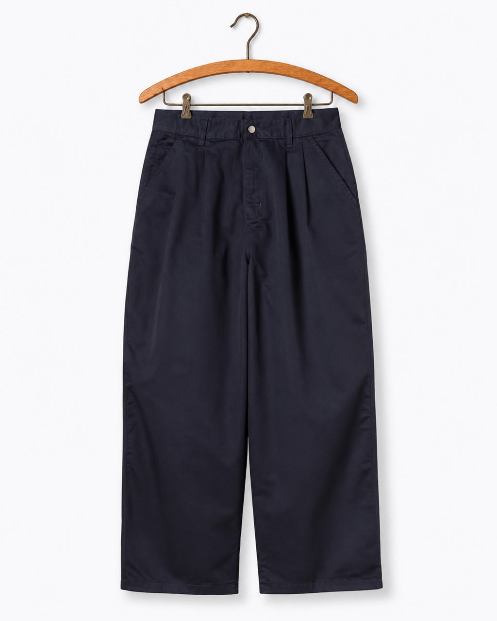 Carhartt Wip - Pantalon Brockman - Marine Délavé - sur cintre
