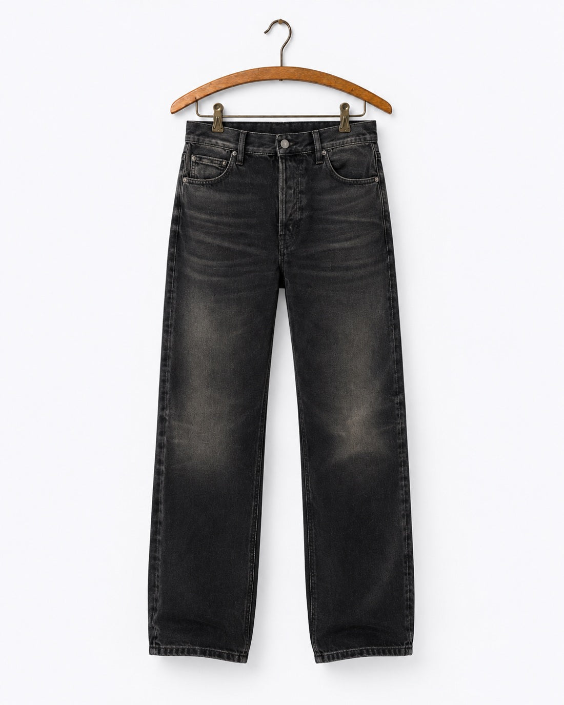 Haikure - Jeans Blake Vintage - Noir - sur cintre