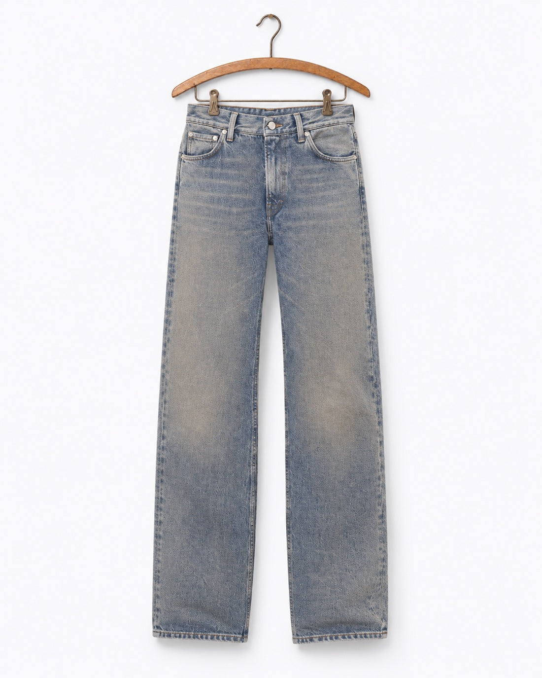 Haikure - Jeans Korea - Bleu Ziggy - sur cintre