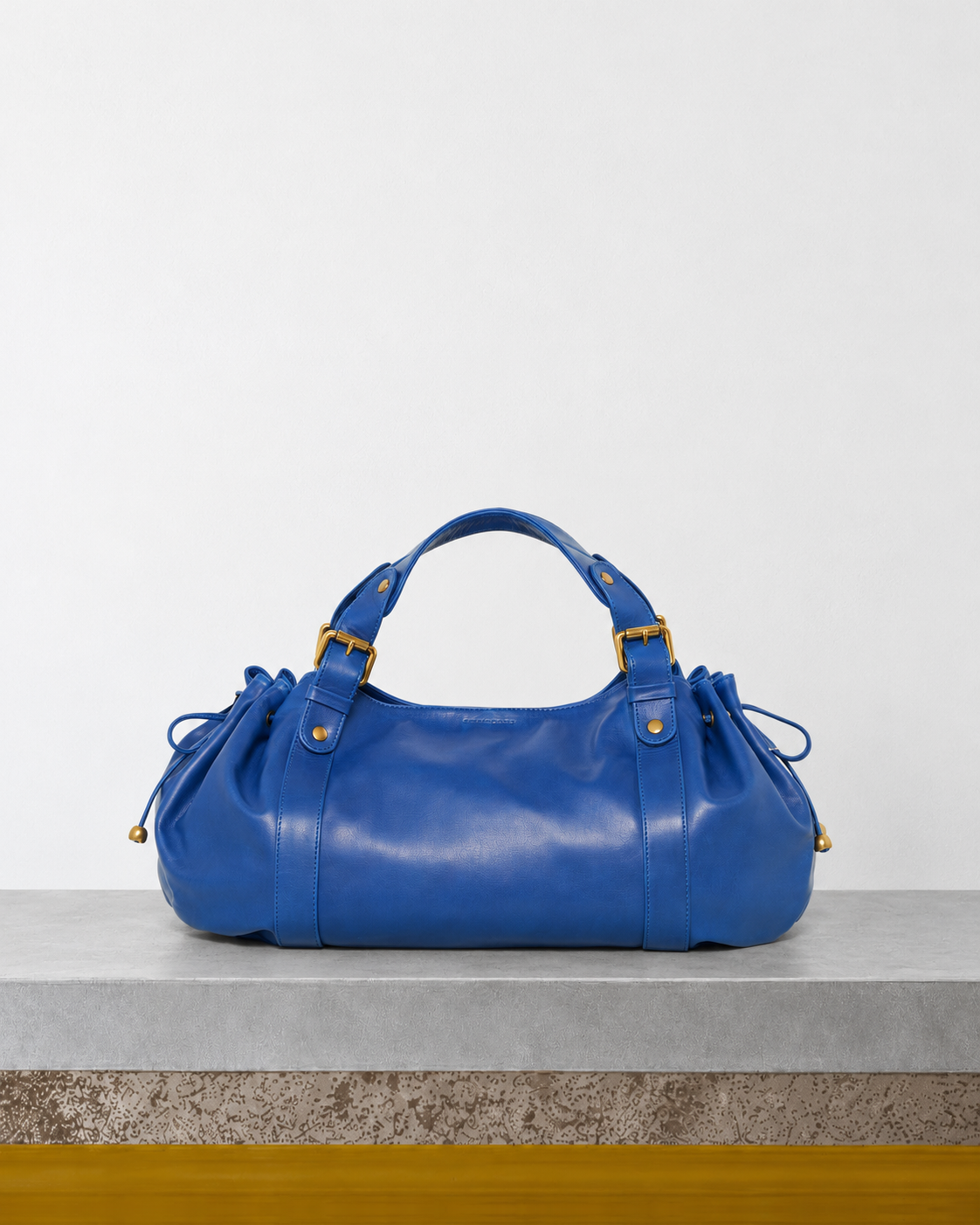 Merci x Gerard Darel - Sac À Main En Cuir 24H - Océan sur le banc