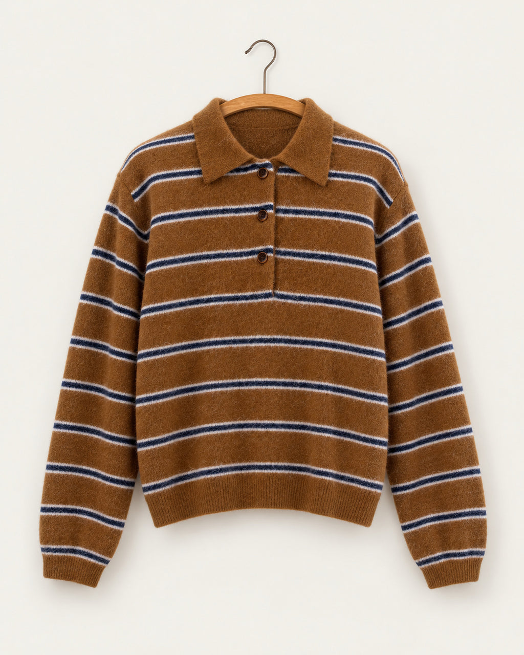 Bellerose - Polo Dussyr - Marron - vue sur cintre