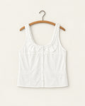 Deiji Studio - Top Frills - Blanc - vue sur cintre