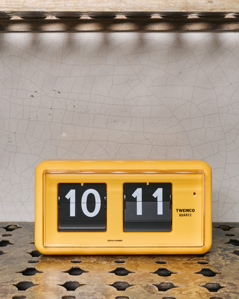 Twemco - Horloge Qt 30 - Jaune