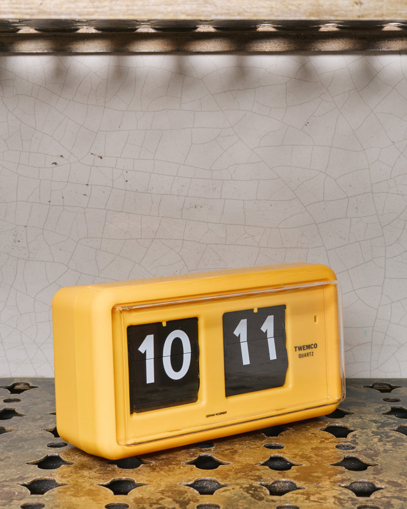Twemco - Horloge Qt 30 - Jaune