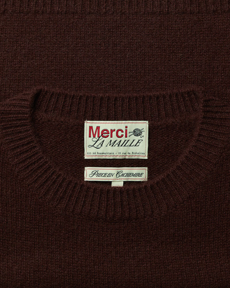 Merci - Pull Charlotte - Marron