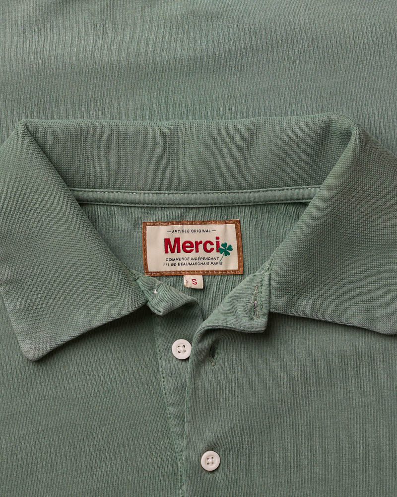 Merci - Silas Polo Shirt - Khaki