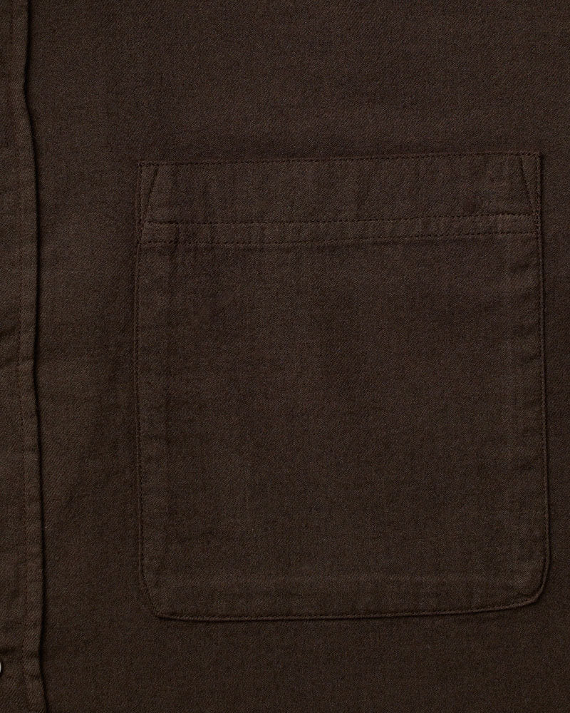 Merci - Pietro Flannel Shirt - Brown