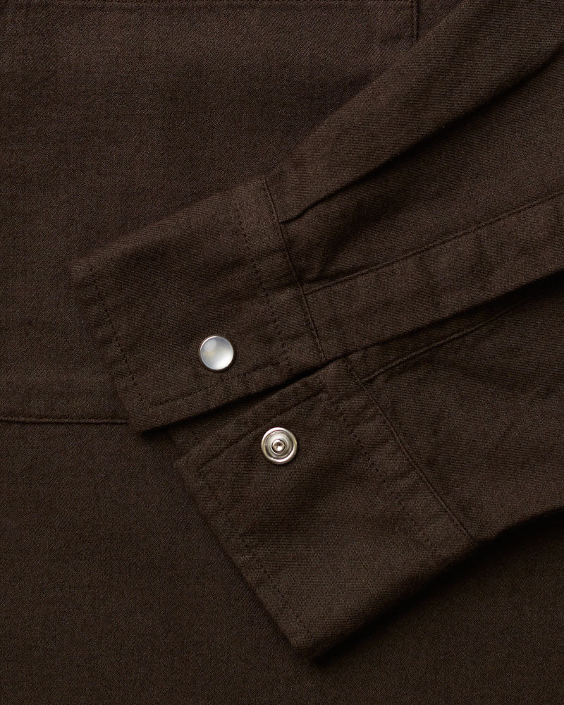 Merci - Pietro Flannel Shirt - Brown
