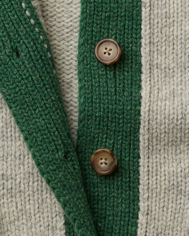 Merci - Cardigan Flora - Gris Chiné Multi