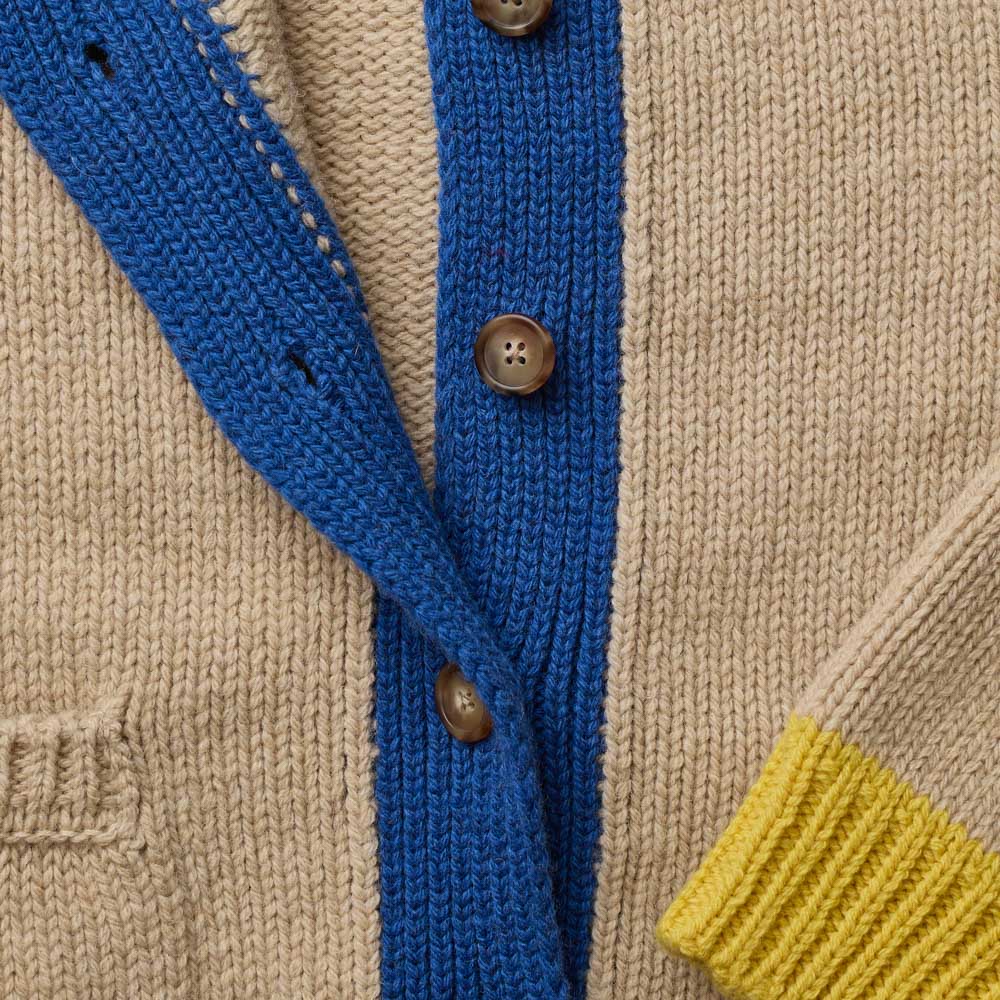 Merci - Cardigan Flora - Ecru Multi