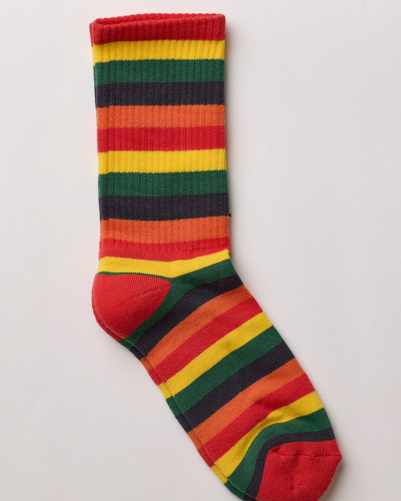 Merci - Striped Cotton Socks - Multi