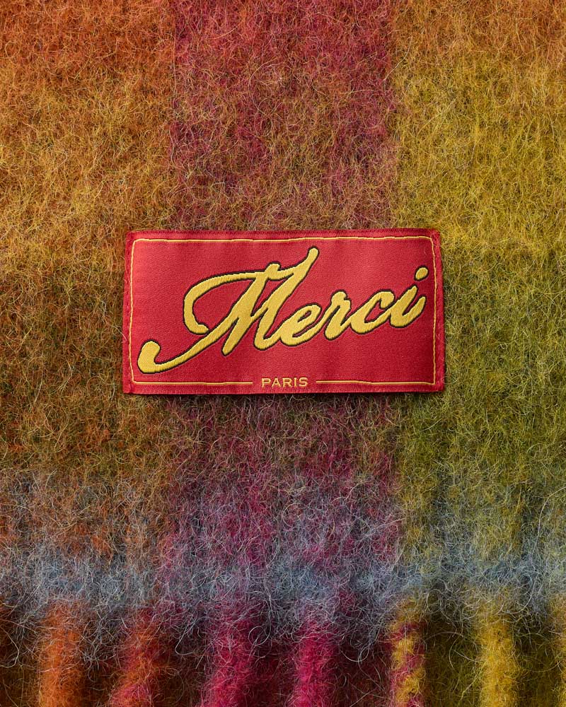 Merci - Echarpe Romeo - Jaune Multi