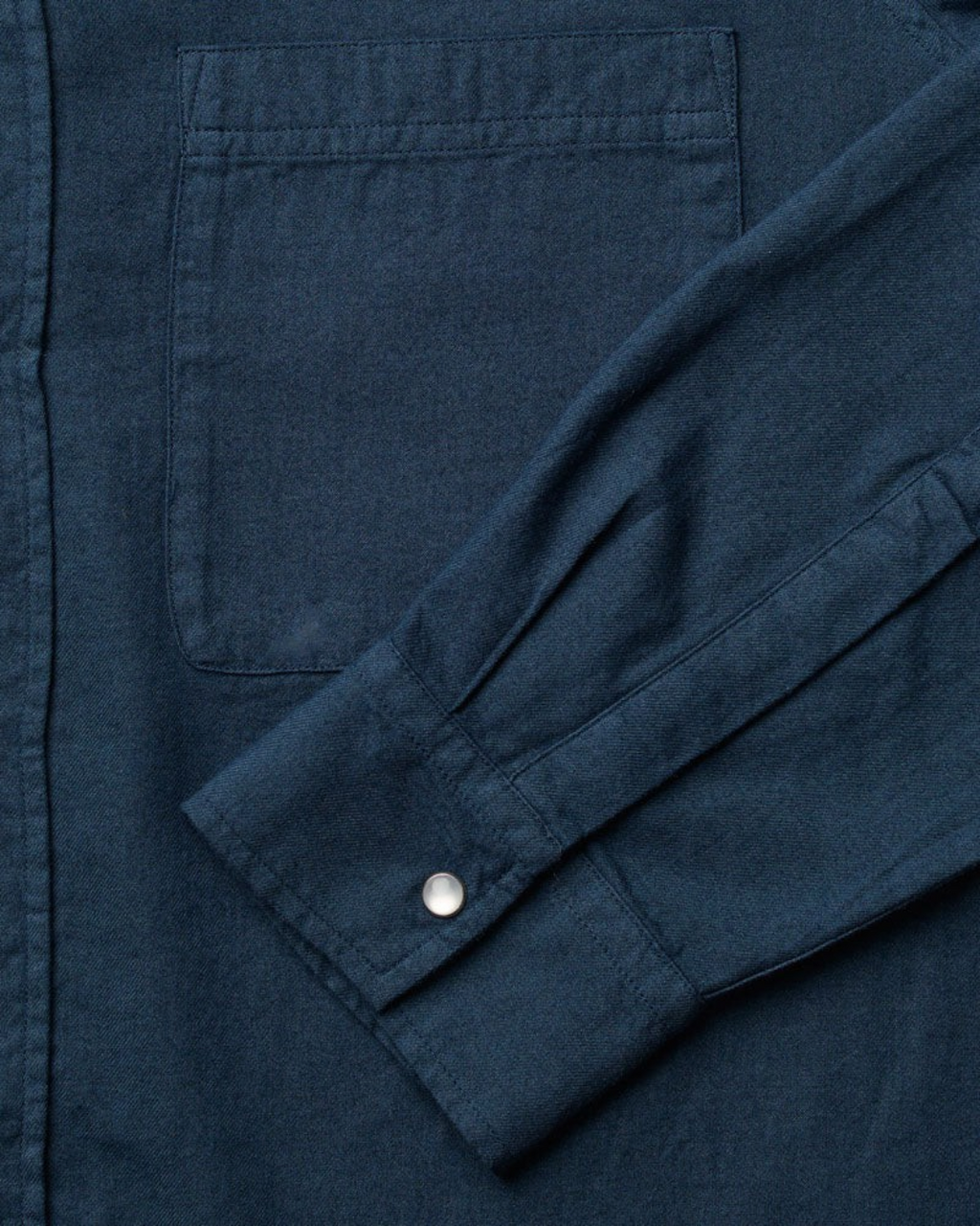 Merci - Pietro Flannel Shirt - Navy
