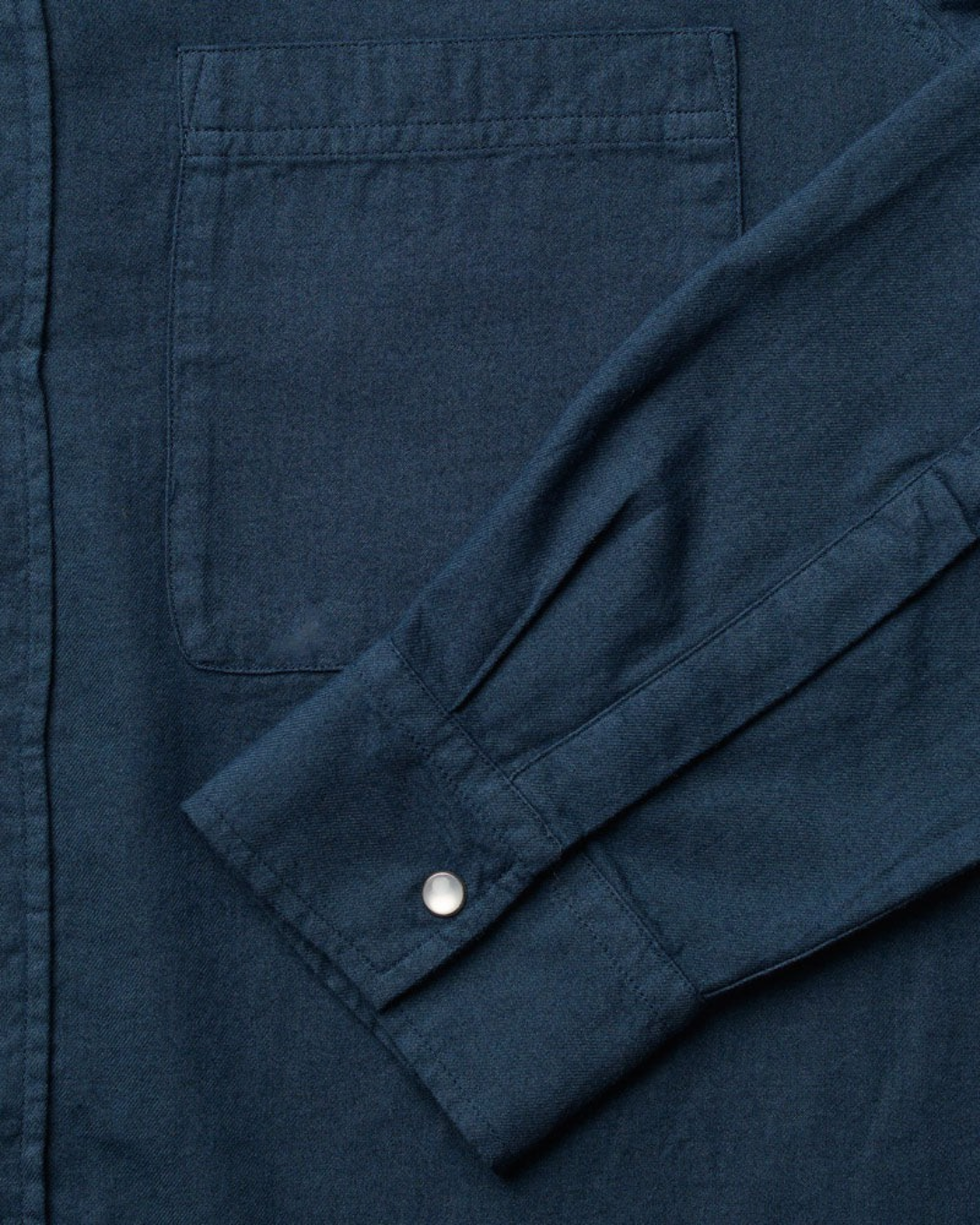 Merci - Pietro Flannel Shirt - Navy