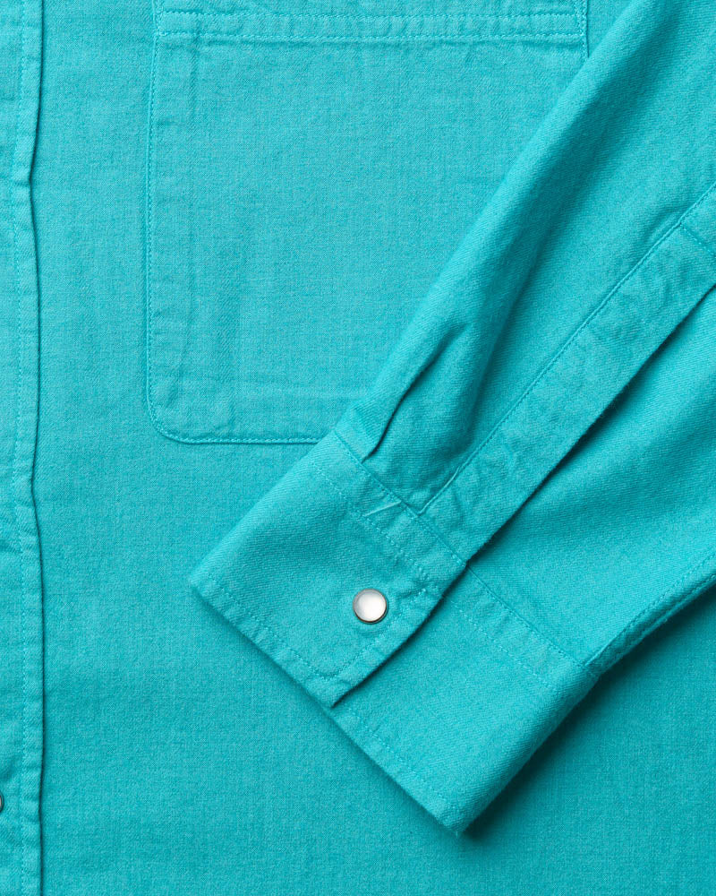 Merci - Chemise Pietro Flanelle - Bleu