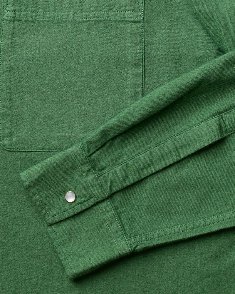 Merci - Chemise Pietro Flanelle - Vert