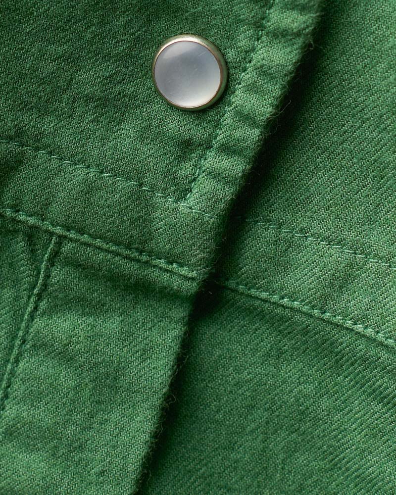 Merci - Chemise Pietro Flanelle - Vert
