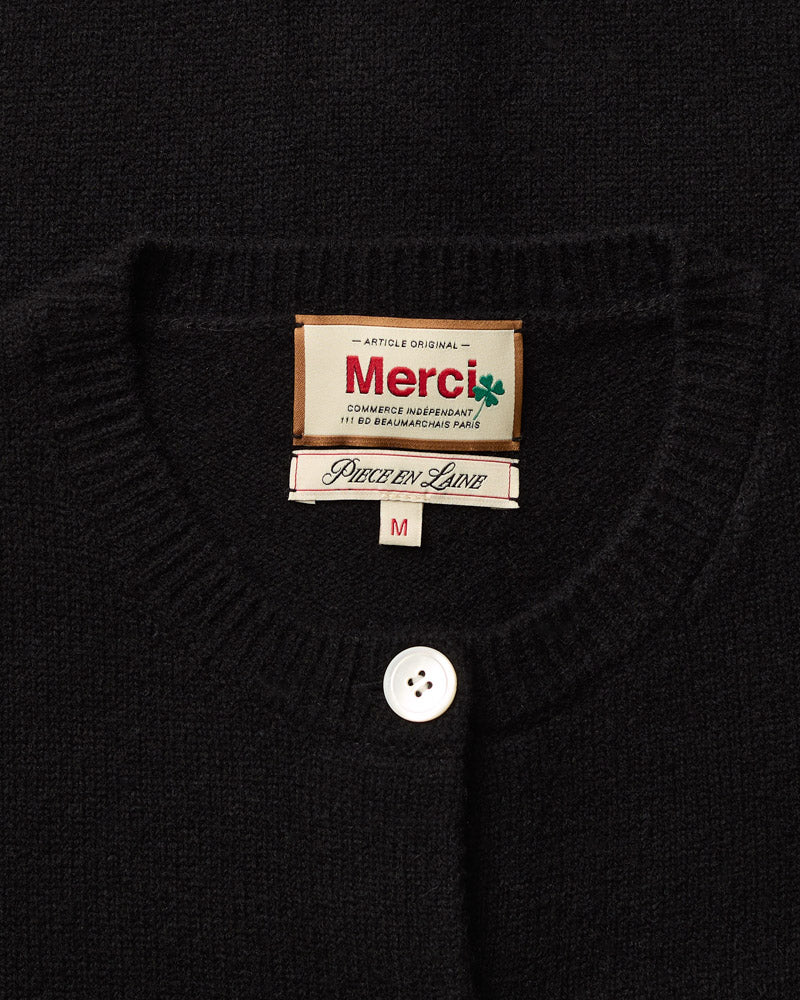 Merci - Grace cardigan - Black
