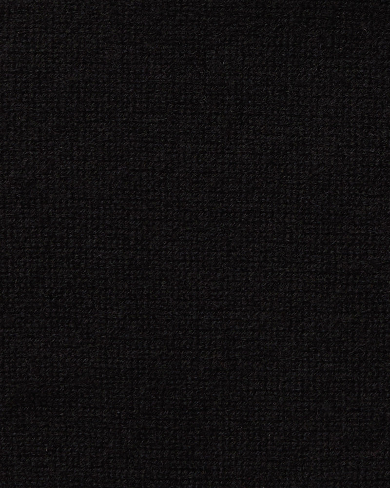 Merci - Martine Bicolored Cashmere Bandana - Black & Beige