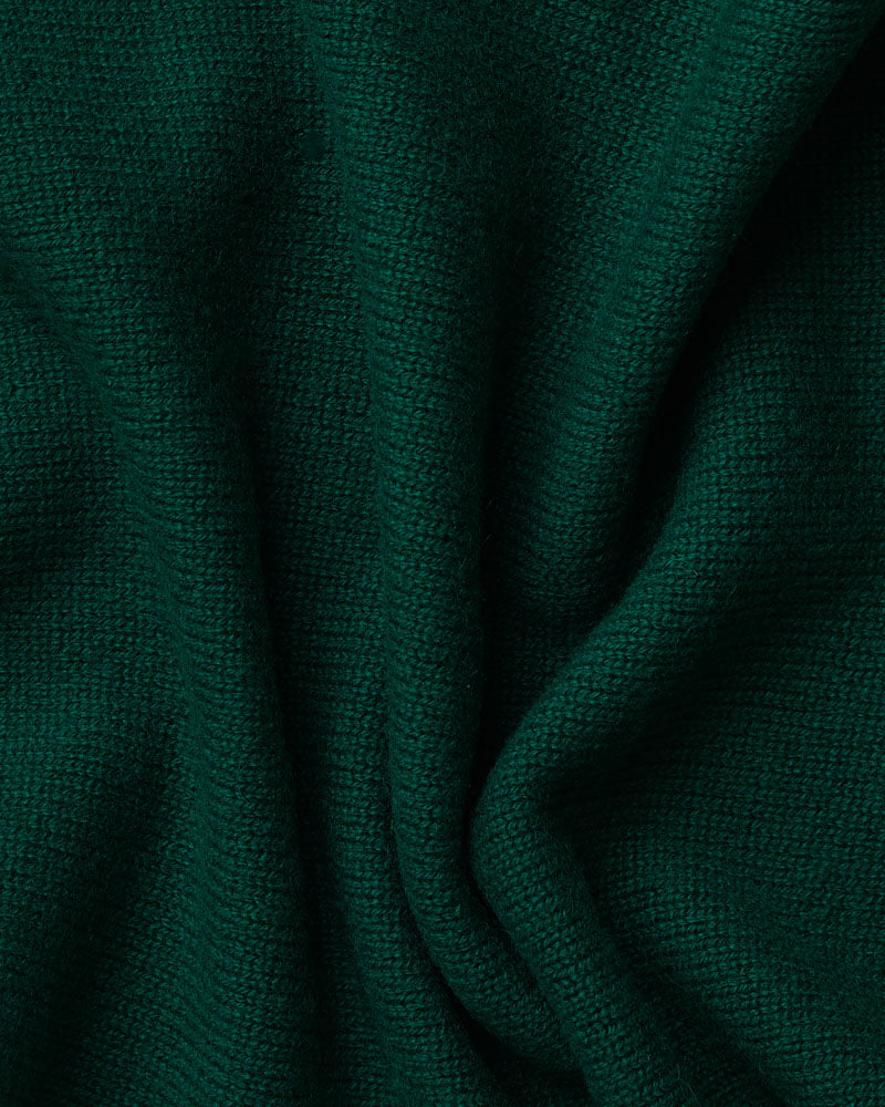 Merci - Bandana En Cachemire Martine Bicolore - Vert & Rose