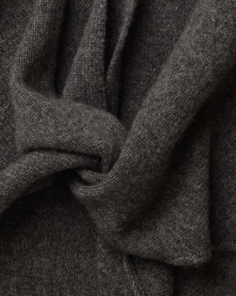 Merci - Martine cashmere bandana - Heather Gray