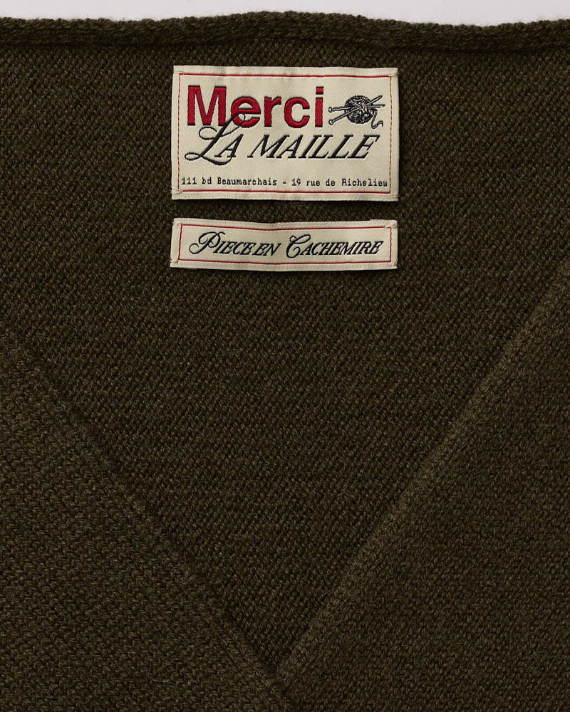 Merci - Bandana En Cachemire Martine - Kaki