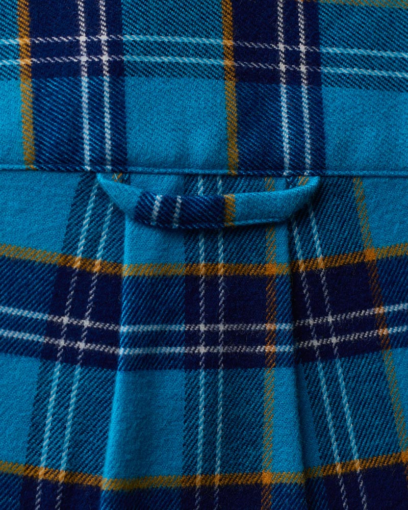 Au Vieux Campeur - Congés Payés - Chemise Elmer Flanelle - Marine & Bleu