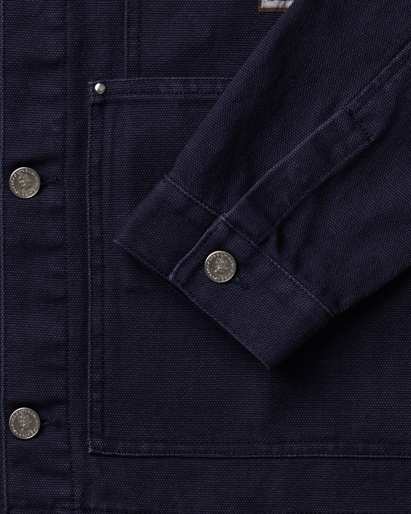 Au Vieux Campeur - Paid Leave - Henri Jacket - Navy & Chocolate