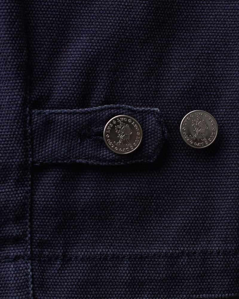 Au Vieux Campeur - Paid Leave - Henri Jacket - Navy & Chocolate