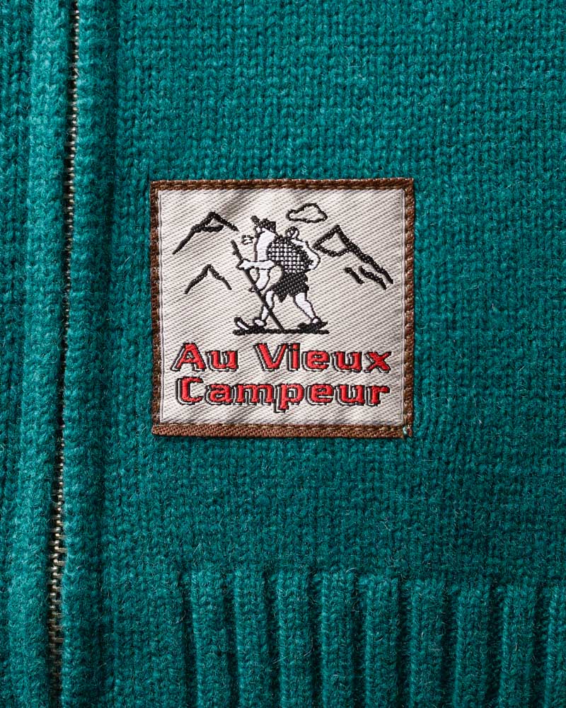 Au Vieux Campeur - Congés Payés - Pull Daisy - Vert Canard