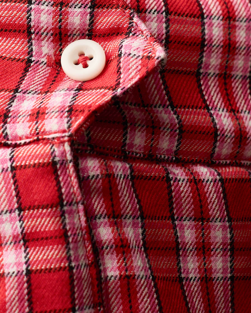 Au Vieux Campeur - Paid Leave - Claudine Carreaux Jacket - Pink