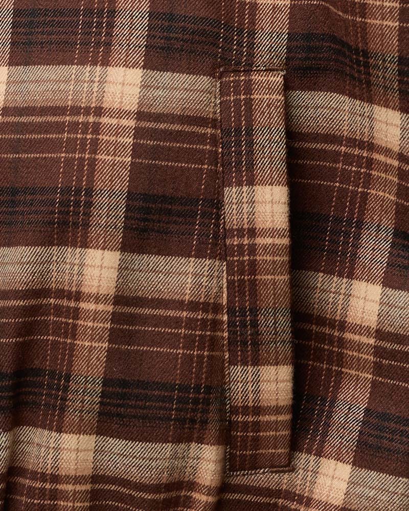 Au Vieux Campeur - Paid Leave - Claudine Checkered Jacket - Brown