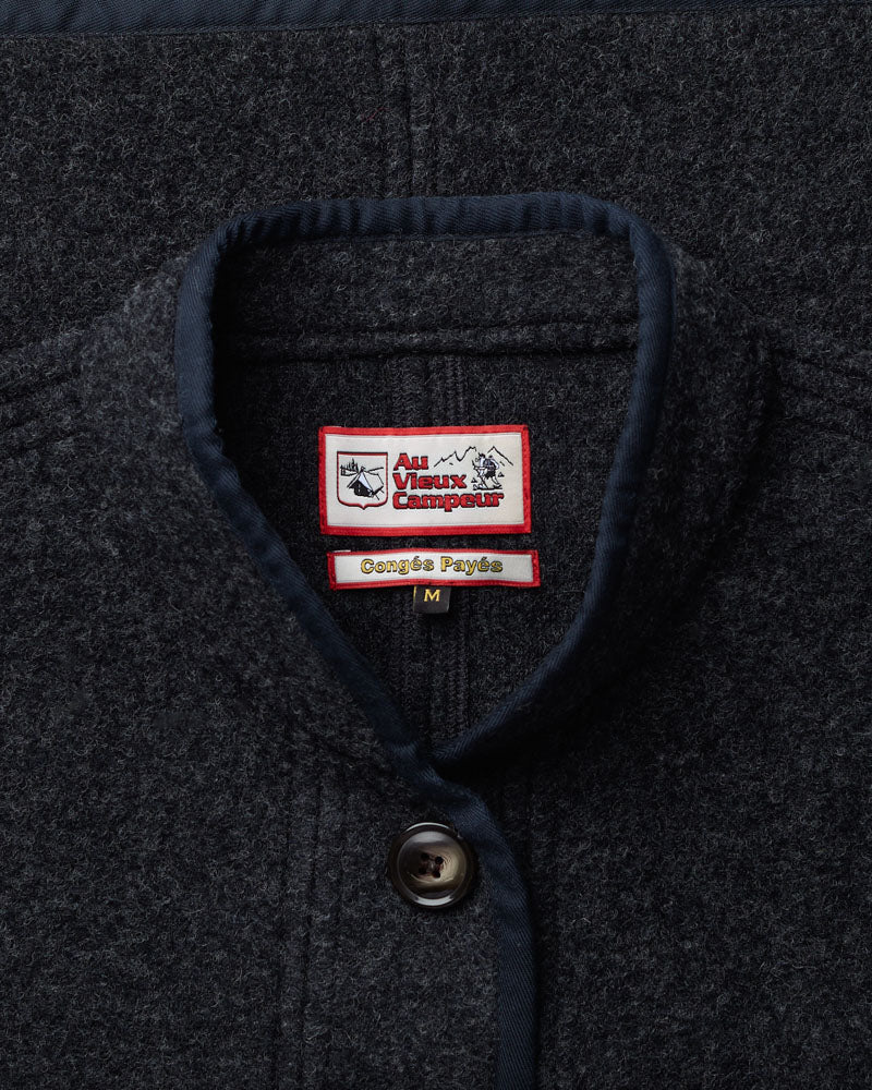 Au Vieux Campeur - Paid Leave - Faustine Jacket - Heather Gray