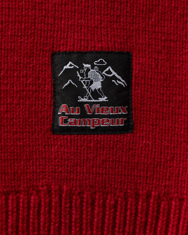 Au Vieux Campeur - Congés Payés - Pull Archer - Rouge
