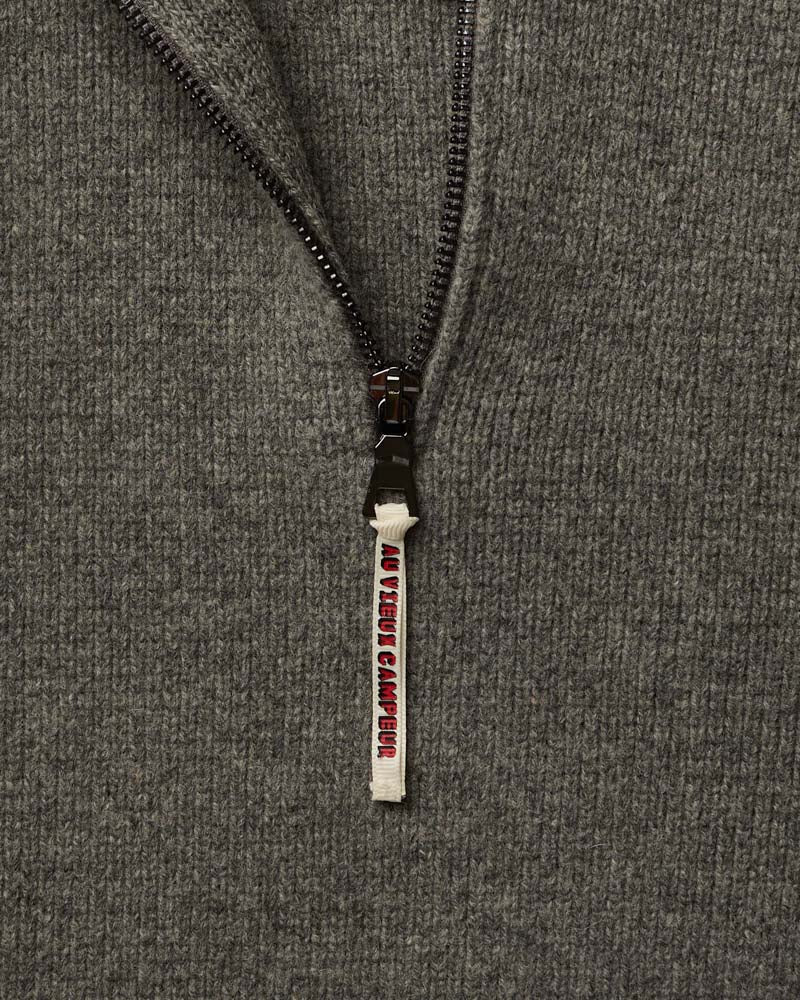 Au Vieux Campeur - Congés Payés - Pull Archer - Gris Chiné